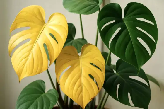 Monstera gula blad? Lös problemet & rädda din växt!